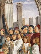 GHIRLANDAIO, Domenico Obsequies of St Fina Spain oil painting artist